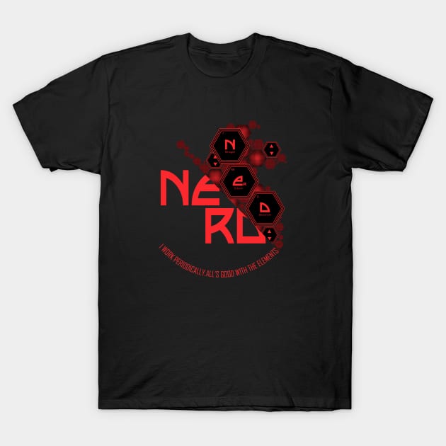 NERD - GEEK NERV T-Shirt by Catmaleon Design